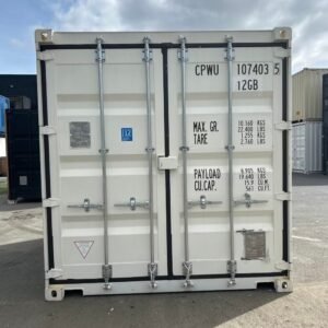 Container maritime 10 pieds - Blanc