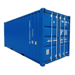 Container maritime 20 pieds - Bleu