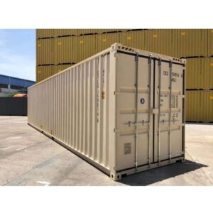 Container maritime 40 Pieds - Beige